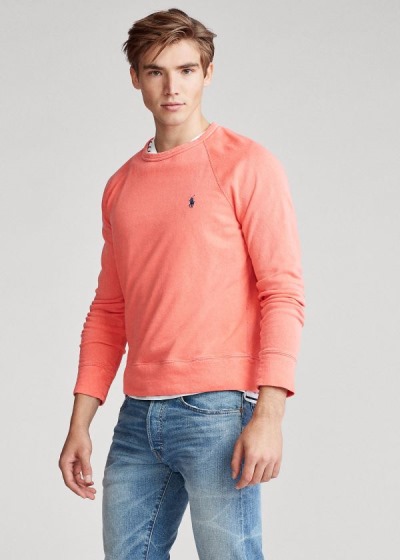 Polo Ralph Lauren Cotton Spa Terry Sweatshirt Herre Danmark (CLBYD4035)